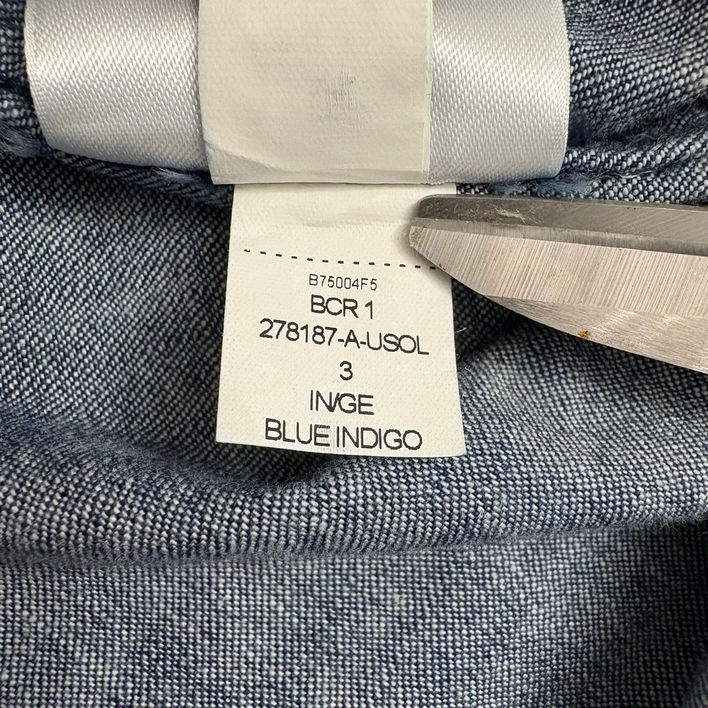 Banana Republic Heritage Denim Shirt Medium Tall Men's Long Sleeve Button Down